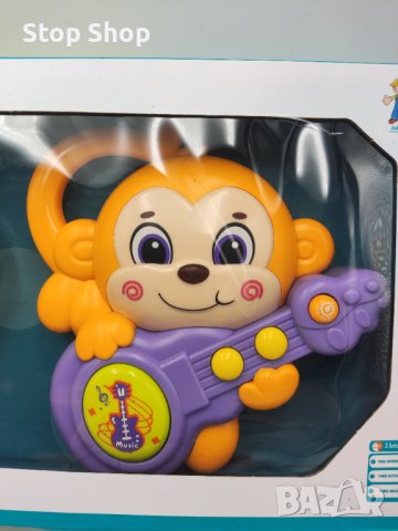 Играчка пееща свиреща лъв и маймунка , снимка 3 - Музикални играчки - 40887360