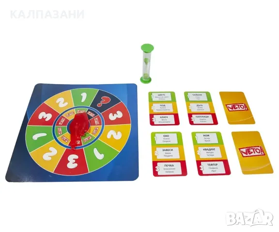 Забавна игра с карти Veto! Забранени думи 8+ PlayLand L-228, снимка 2 - Игри и пъзели - 48864335