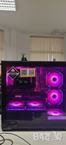 Продавам ТОП Геймърско РС Intel I5 14600K/32Gb D5/1Tb SSD Samsung/Evga 3080 10Gb/Гаранция, снимка 8 - Геймърски - 52876779