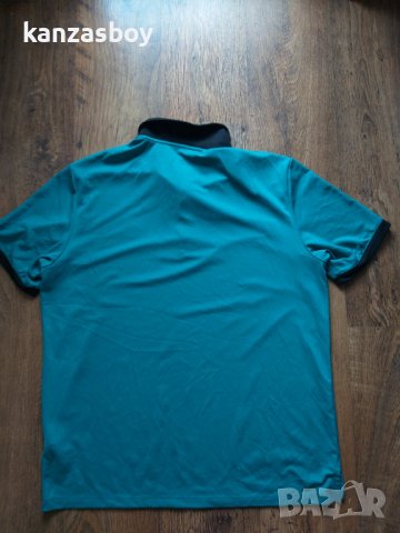 adidas 3-Stripes Heathered Polo Shirt - страхотна мъжка тениска ХЛ, снимка 7 - Тениски - 40883978