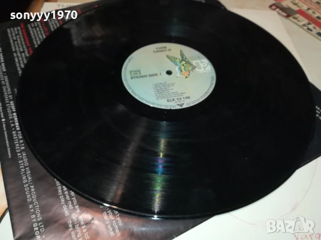 THE CARS-ВНОС АНГЛИЯ 1410251925, снимка 4 - Грамофонни плочи - 52055328