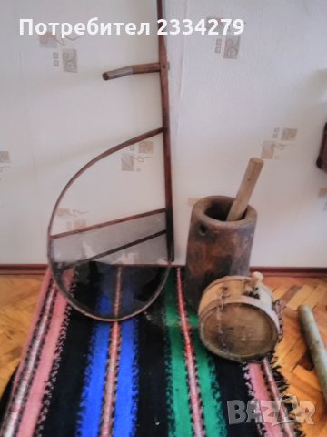Автентичен земеделски инструмент,уникален., снимка 2 - Антикварни и старинни предмети - 34532717