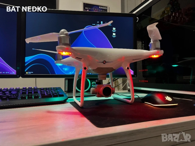 Dji Phantom 4 Advanced +, снимка 2 - Дронове и аксесоари - 53162540
