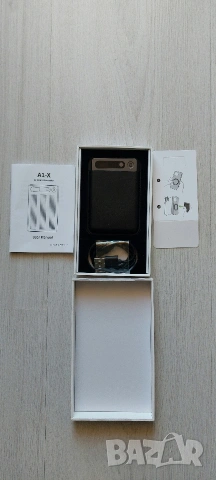 Nuasi A1-X AI Empowered Voice Recorder – Смарт диктофон с изкуствен интелект, транскрипция и 64GB па, снимка 3 - Друга електроника - 53774063