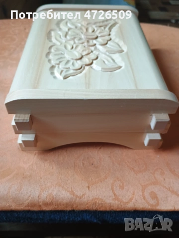 Дървена кутия за бижута , снимка 4 - Други - 53392866