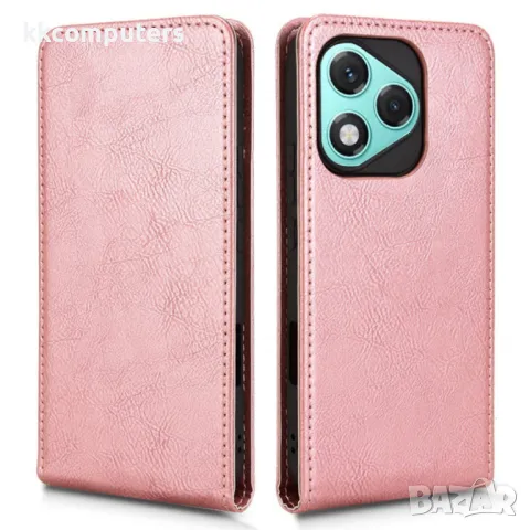 Honor 400 Lite Flip3 Magnetic Кожен Калъф и Скрийн Протектор, снимка 3 - Калъфи, кейсове - 50030598