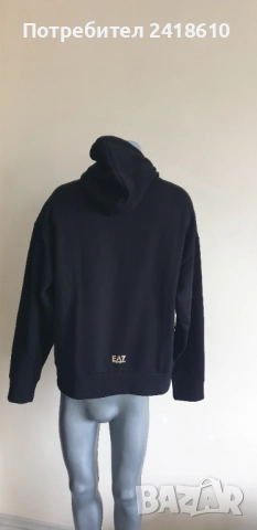 Emporio Armani EA7  Hoodie Mens Size XL / 2XL НОВО! ОРИГИНАЛ! Мъжко Горнище!, снимка 4 - Суичъри - 51924451