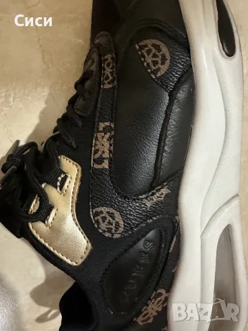 Guess естествена кожа, снимка 4 - Маратонки - 47564620