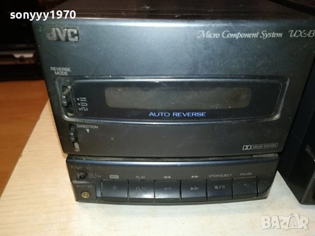 JVC REVERSE DECK CD TUNER AMPLIFIER 1808231846LNV, снимка 7 - Ресийвъри, усилватели, смесителни пултове - 41897117