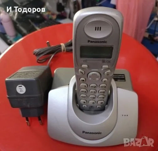 Безжичен домашен телефон Panasonic KX-TG1100FX – С нови батерии!, снимка 2 - Стационарни телефони и факсове - 55815461