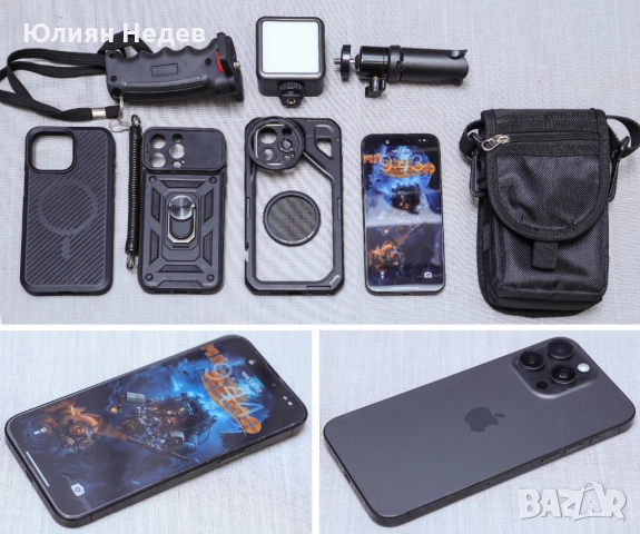 ПРОДАВА СЕ КОМПЛЕКТ ЗА ПОДВОДНО СНИМАНЕ ЗА СМАРТФОН, снимка 9 - Други спортове - 52845455