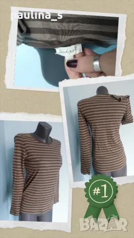 Четири броя / Маркова блуза с дълъг ръкав тип туника "Jackpot", "Esprit", "behype "/ голям размер , снимка 2 - Блузи с дълъг ръкав и пуловери - 39725971
