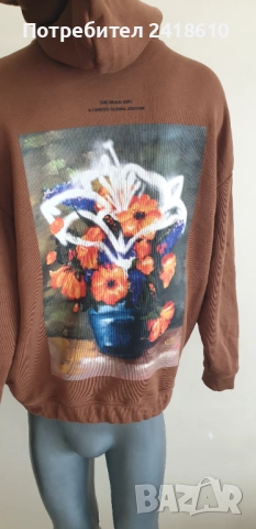 Hugo Boss HUGO  Diblossomy Mens Hoodie Oversize Size S НОВО! 2бр. ОРИГИНАЛ! Мъжки Суичери!, снимка 6 - Суичъри - 51532721