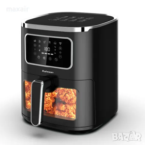 Фритюрник Airfryer Rohnson R-2862 * Гаранция 2 години, снимка 2 - Фритюрници - 47319358