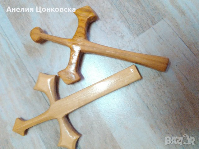 Ръчно изработен дървен кръст, снимка 6 - Сувенири от дърво - 34792428