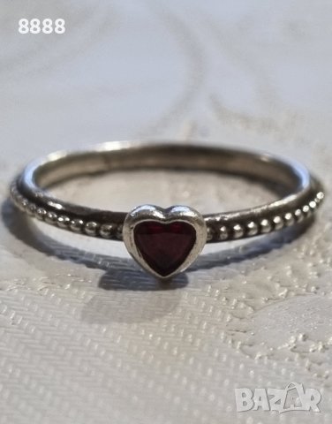 Оригинален сребърен пръстен Pandora , снимка 5 - Пръстени - 44216361