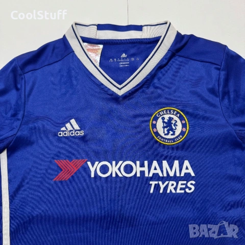 Детска Футболна Тениска Chelsea Adidas Climacool 2016/17 Размер 11-12 г, снимка 4 - Детски тениски и потници - 53850692
