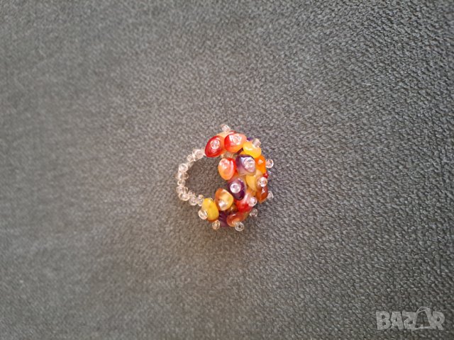 Комплект бижута от цветни мъниста, снимка 16 - Бижутерийни комплекти - 41862462