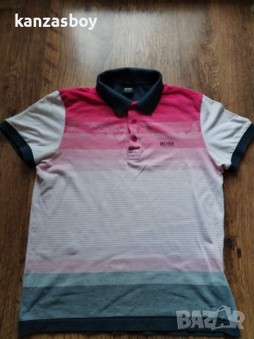 hugo boss paule 6 - страхотна мъжка тениска S, снимка 4 - Тениски - 52840210
