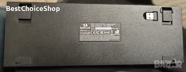 Redragon K530 Pro Draconic 60% безжична гейминг механична клавиатура RGB, снимка 10 - Клавиатури и мишки - 53585098