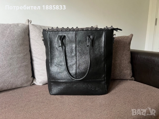 Чанта с дантела, снимка 2 - Раници - 52019020