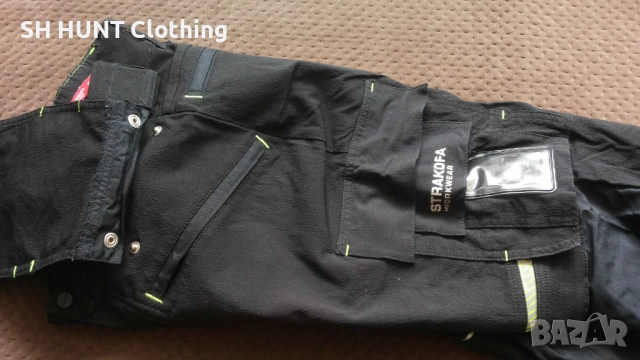STRAKOFA Work Stretch Trouser + Holster Pocket размер 48 - M / 32 еластичен работен панталон W4-173, снимка 6 - Панталони - 51993867