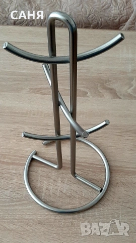 Нов,метален органайзер,за прибори и вертикален сишилник за чаши, снимка 6 - Аксесоари за кухня - 53136334