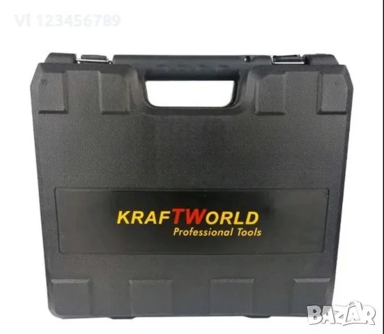 Ударен винтоверт KraftWorld XR батерии 36V 8ah Бормашина + инструменти 30, снимка 3 - Куфари с инструменти - 48090139