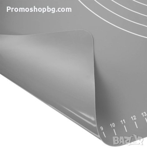 Силиконова подложка за месене Ruhhy - 64x45см, Сива, снимка 3 - Други - 41716284