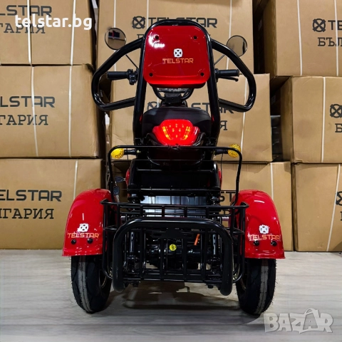 Електрическа триколка Класик 1500W високопроизводителни батерии от последно поколение BLACK GOLD с у, снимка 12 - Мотоциклети и мототехника - 52407239