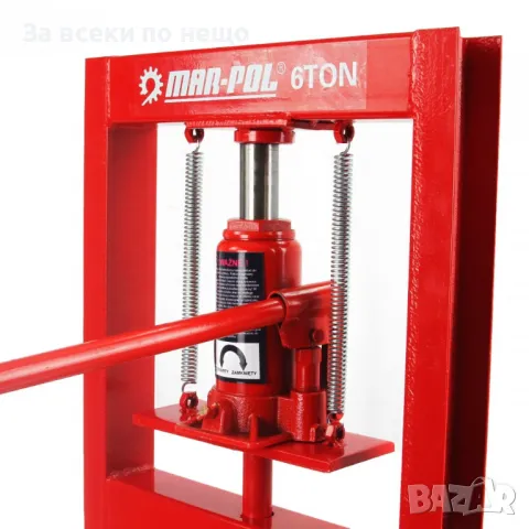 Хидравлична преса с кирк 6 тона MAR-POL, снимка 4 - Други инструменти - 50325004
