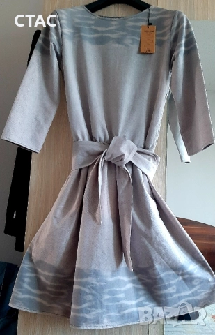 Нова,елегантна рокля,за сезона и нов еластичен елек, снимка 4 - Рокли - 51574447