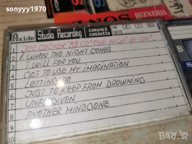 SONY TAPE-JOE COCKER 89+ROD STEWARD 91 3112251713, снимка 3 - Аудио касети - 52944798