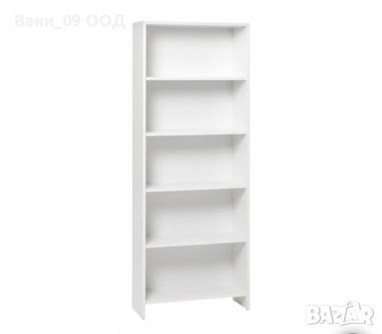 175см Висока бяла етажерка на 5 или 6 етажа