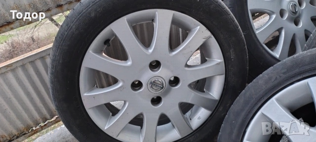 Алуминиеви джанти за Нисан Алмера, снимка 4 - Гуми и джанти - 53394398