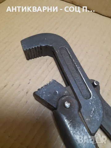 Соц Стар Голям Тръбен Ключ., снимка 12 - Антикварни и старинни предмети - 48668772