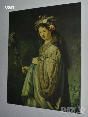 Картина на Рембранд – репродукция, снимка 3 - Антикварни и старинни предмети - 48264578