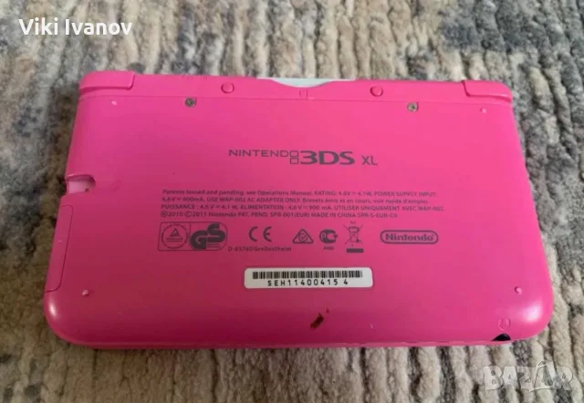 Nintendo 3DS XL-Розов, снимка 6 - Nokia - 55435119