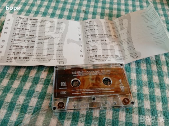 CHICAGO 1967-1997г, снимка 4 - Аудио касети - 41462906