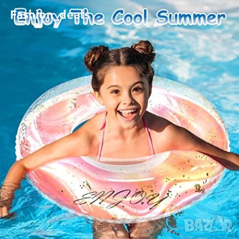 Нов Екологичен PVC Детски Плаващ Пръстен Пояс Деца Подарък Море Басейн, снимка 3 - Водни спортове - 42649171