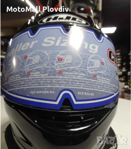 НОВО! Детска пистова каска HJC мото мотор пистов, снимка 5 - Аксесоари и консумативи - 49317654