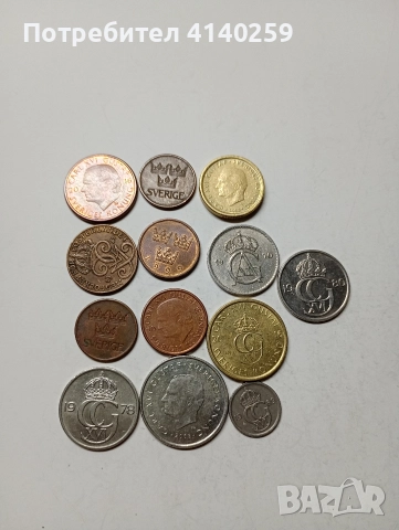 ШВЕЦИЯ МОНЕТИ ЛОТ 10 КРОНИ 2003 Г 5 КРОНИ 2016 Г , снимка 5 - Нумизматика и бонистика - 52981592