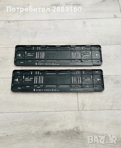 Оригинални подложки за номера BRABUS и за  Ferrari, снимка 6 - Аксесоари и консумативи - 41828988