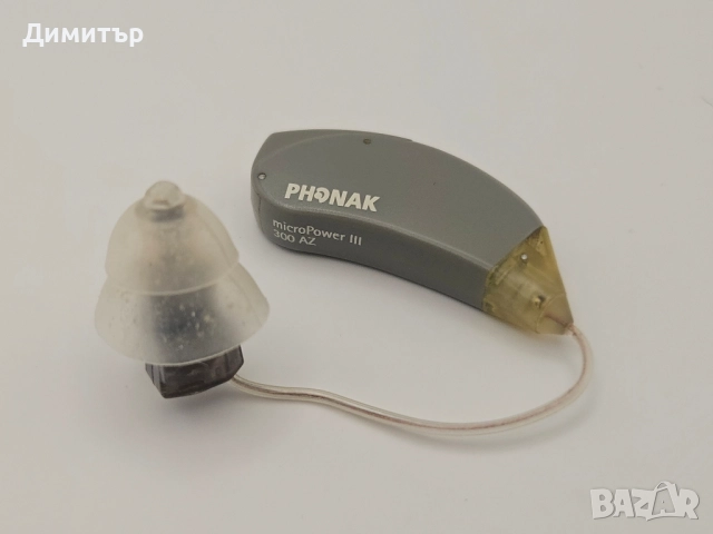 Phonak Micro power 3 300 az mini hearing aid слухов апарат фонак, снимка 2 - Други - 51957833