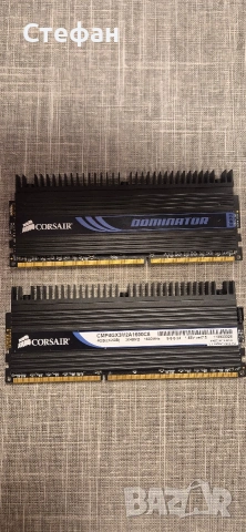 Corsair dominator DDR3 4GB (2X2GB) 1600MHz рам памет, снимка 2 - RAM памет - 53287639