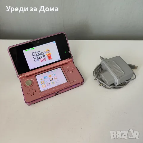 Конзола Nintendo 3DS розов перфектно състояние , снимка 2 - Nintendo конзоли - 55842939