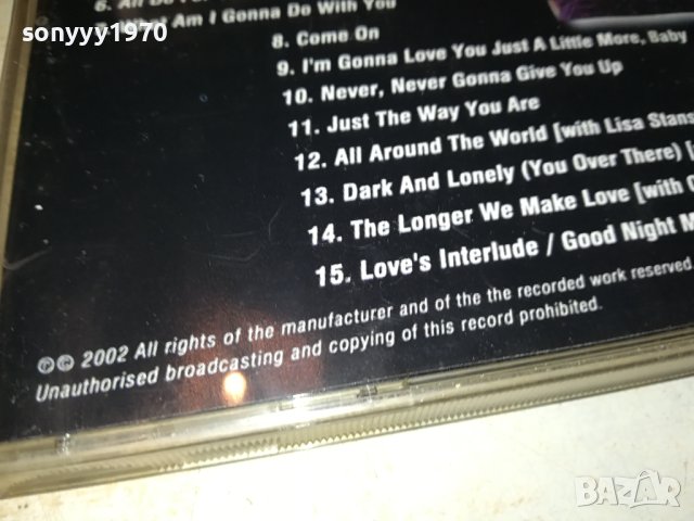 BARRY WHITE CD 1508231042, снимка 14 - CD дискове - 41860206