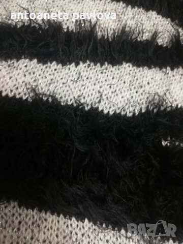 Зебров пуловер, снимка 6 - Блузи с дълъг ръкав и пуловери - 39415519