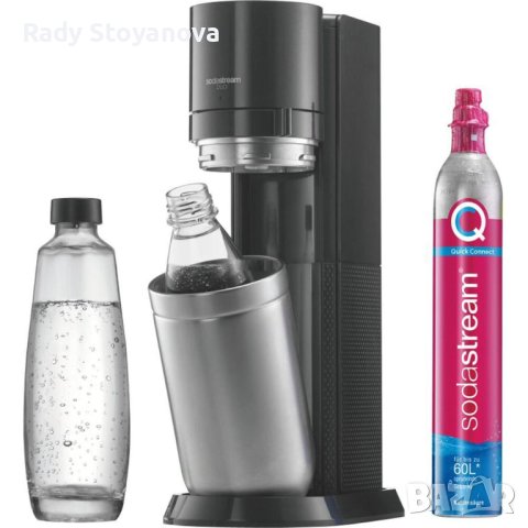 Машина за газирана вода SodaStream Duo + 2 бутилки