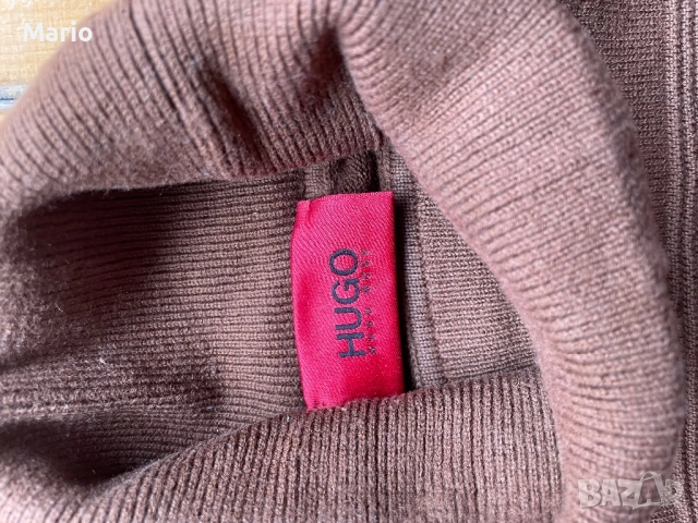 Hugo Hugo Boss мъжко поло М, снимка 4 - Пуловери - 51900673